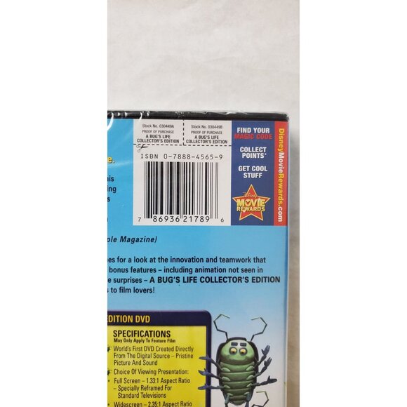 A Bug's Life Collector's Edition - 2-Disc Set - Disney Pixar - Picture 3 of 3
